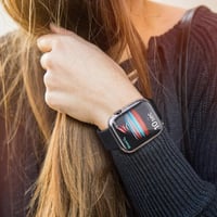 Apple Watch Series 7 képernyővédő fólia - 45mm, HD átlátszó, 3 darabos szett 8