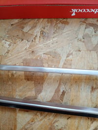 Barbecook set višekratnih ražnjića za roštilj, 3 komada XL ražnjića od nehrđajućeg čelika i drva, 65 cm, dodatak za roštilj 3