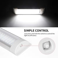 Suparee 12V-os LED lámpa, 6000K fehér, kapcsolóval - lakóautóba, hajóba, teherautóba (2db) 2