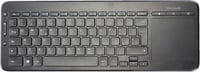 Microsoft All-in-One Media Keyboard - Vezeték nélküli multimédiás billentyűzet beépített touchpaddel, QWERTY kiosztás, fekete 2