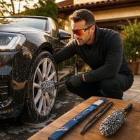 Autovýbava do dažďa: 1x stierač 650 mm + kefa na disky + polarizačné okuliare UV400 1