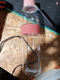 Opakovane použiteľná fľaša na vodu Mepal Ellipse 700 ml, Vivid Mauve, vhodná aj na sýtené nápoje, bez obsahu BPA — poškriabaná (stav: pozri 2. obrázok) 2