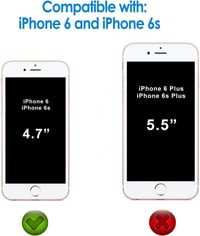 iPhone 6/6s Edzett Üveg Fólia 4.7" - 2db Újracsomagolt 2