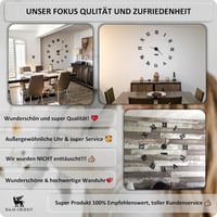 R&M ORIENT 3D Arany Római Számlapos Nagy Falióra - Luxus Dekoráció Otthonra és Irodába 3