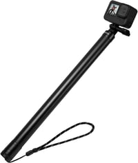 TELESIN 270 cm Szénszálas Szelfibot GoPro Hero 13/12/11/10/9/8, DJI OSMO Action és Insta360 Kamerákhoz - Kihúzható Monopod 360° Forgatható F 1