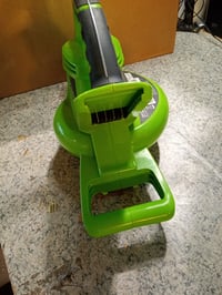 Suflantă și aspirator de frunze cu acumulator Greenworks 40V, cu motor fără perii — fără acumulatori și încărcător (stare: vezi poza 2) 6