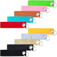 Set de 20 brelocuri colorate din pâslă PANGTON VILLA, pentru decorațiuni DIY 1