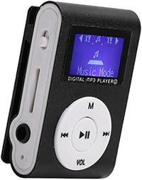 KIMISS Hordozható MP3 Lejátszó Alumínium Házzal - Fekete Sport Zenelejátszó LCD Kijelzővel, Bluetooth Kapcsolattal, 32GB Memóriakártya Támog 8