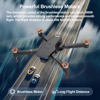 Toladrone TD31GPS 4K Kamerás Drón GPS-szel, 5G WiFi FPV, Követés Funkcióval, Kefenélküli Motorral, Automatikus Visszatéréssel - Kezdőknek és 5
