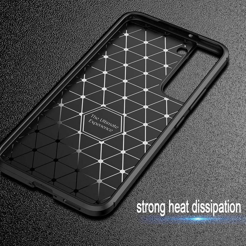 Samsung Galaxy S22 5G kék ütésálló tok + 2db üvegfólia
