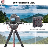 Geehope Z-Flex dönthető állványfej DSLR kamerákhoz és okostelefonokhoz - 5kg teherbírás 5