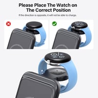 Google Pixel Watch 2 és Pixel 8 4 az 1-ben összecsukható vezeték nélküli töltőállomás 2