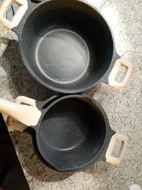 Just Perfecto 14 db-os edénykészlet fedővel - Indukciós fazék és serpenyő szett, PTFE és PFOA mentes, fekete, karcálló bevonat 5