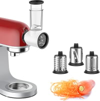 Kenwood kMix KMX robotgéphez való zöldségszeletelő és sajtreszelő tartozék, 3 rozsdamentes acél pengével 1