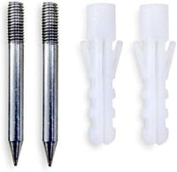Fekete Rozsdamentes Acél Házszám "2" - Modern 10,2 cm-es 7