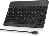 FOGARI Bluetooth Vezeték Nélküli Billentyűzet 11" - Hordozható, Újratölthető, AZERTY - Mac, iPad, iPhone, Samsung, Xiaomi, Android, Windows  1