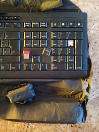 Tastatură wireless CHERRY Stream neagră, layout german, fără fir — lipsește tasta 9 de la numpad (stare: vezi a 2-a imagine) 2