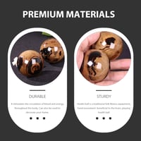Fekete Jade Baoding Golyók - 2 db Kínai Akupresszúrás Kézerősítő Masszázslabda 4