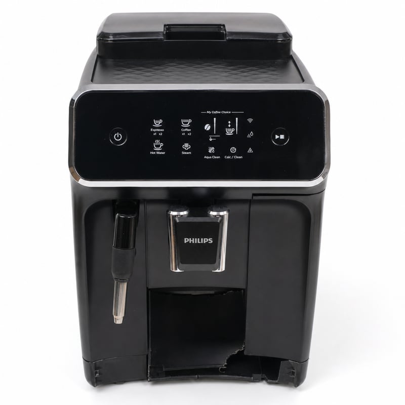 Philips EP2520/10 2200 Series Teljesen Automata Kávégép WLAN Matt — hibás, részben működik: törött csepptálca