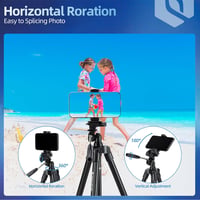 Fotopro 120cm-es alumínium állvány iPhone-hoz, DSLR-hez, Bluetooth távirányítóval 5