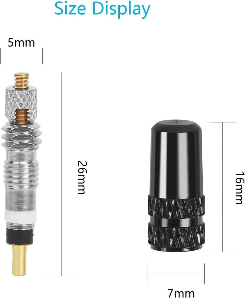 Presta-Dunlop Szelep Átalakító Szett 20db - Bicikli Kiegészítő