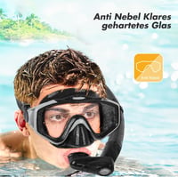 KUYOU Snorkel szett felnőtt búvármaszk teljes száraz rendszer uniszex, S/M EU ( 36-40) 10