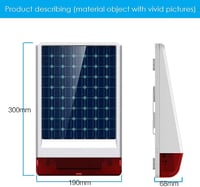 Wolf Guard W4Q-W06 WiFi + 4G Vezeték Nélküli Riasztórendszer Tuya Smartlife Applikációval, Napelemes Kültéri Szirénával, Ajtó/Ablak Érzékelő 6