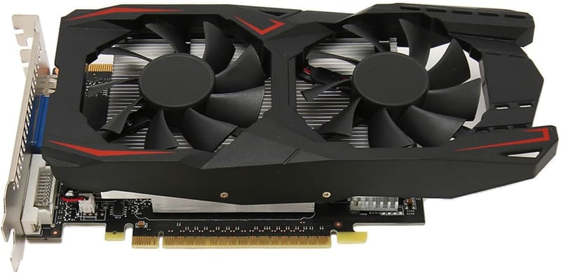 Sxhlseller GTX1050Ti 4GB GDDR5 Gamer Videokártya - 128-bit, Dual Fan, VGA/DVI/HDMI Csatlakozók, 1080p Full HD Támogatás, PCI-Express x16, NV