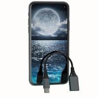 Targeal USB-C töltőkábel PS4/PS5/Xbox-hoz, nylon borítású 7