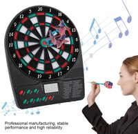 Profi elektronikus darts tábla LCD kijelzővel, 3 nyíllal és automata pontszámolással 4
