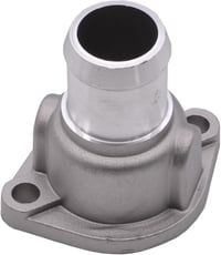 HAOTOM Alumínium Hűtőcső Csatlakozó Karima Audi A6, VW Golf, Passat, Skoda, Seat Modellekhez - Ezüst Hűtőrendszer Alkatrész 026121145E 7
