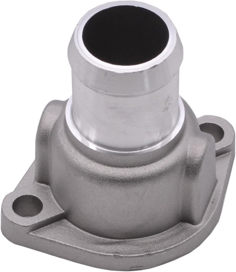 HAOTOM Alumínium Hűtőcső Csatlakozó Karima Audi A6, VW Golf, Passat, Skoda, Seat Modellekhez - Ezüst Hűtőrendszer Alkatrész 026121145E