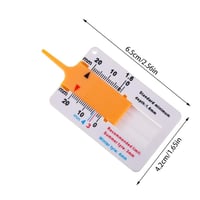 Profi Gumiabroncs Mélységmérő Szett - 4 db, 0-20 mm, Autó és Motor 2