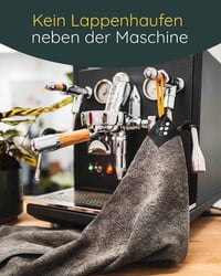 Barista Fekete Tisztítókendő Kávégéphez és Portafilterhez 45x45cm - Újracsomagolt 5