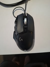 Káblová herná myš Logitech G502 HERO, čierna, 25600 DPI, 11 tlačidiel – s chybným kolieskom — Koliesko je chybné (stav: pozri 2. obrázok) 3