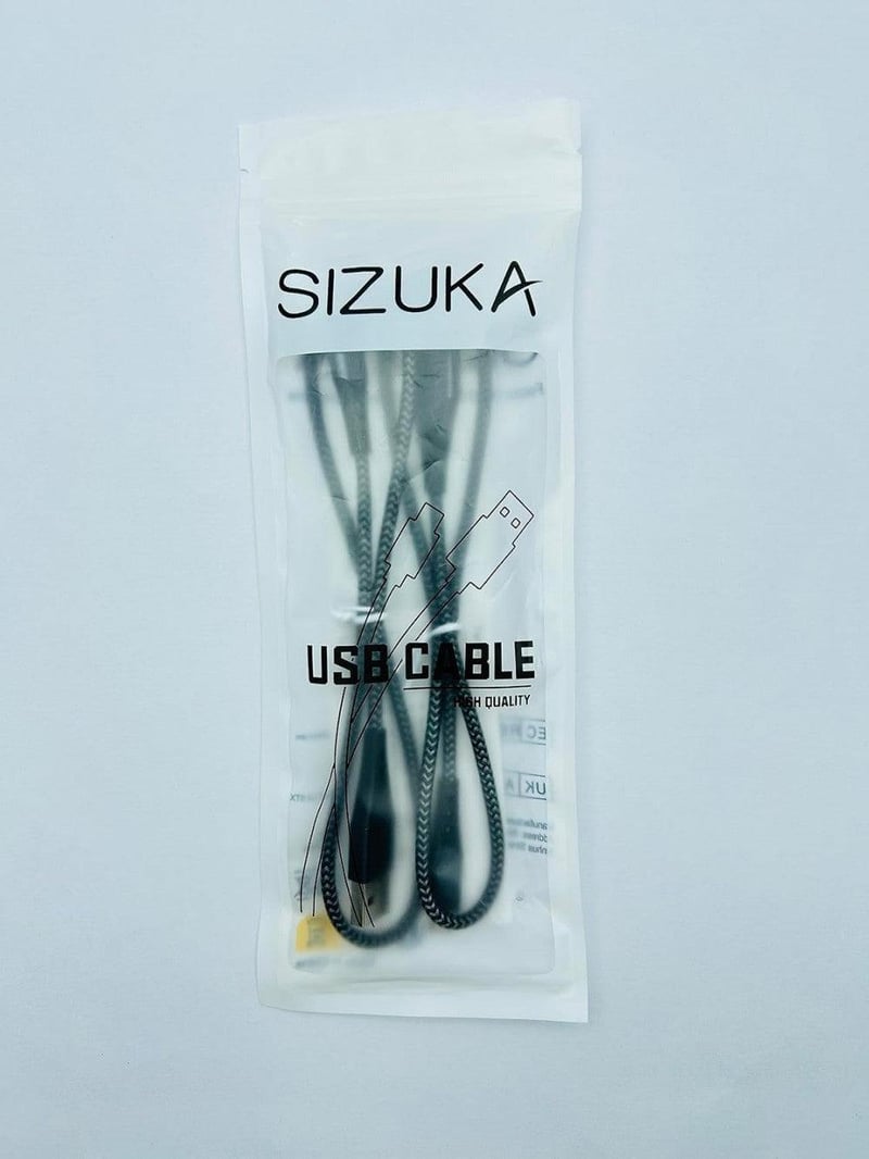 SIZUKA USB-A - Micro USB kábel, 2db, 0,5m, Újracsomagolt
