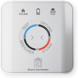 Ei Electronics EI450 AICO Radiolink Kontroler alarma za požar i CO - Gumb za testiranje/utišavanje/lokalizaciju, Bežični, Bijeli