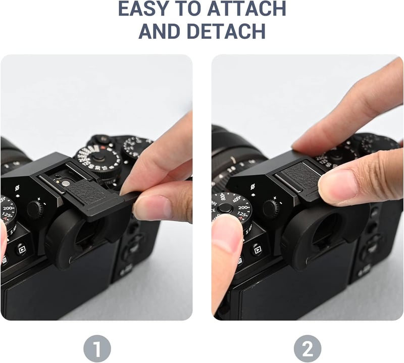 Fujifilm X-T5, X-T4, X-T3 fém hüvelykujjtámasz - JJC markolat javító kiegészítő
