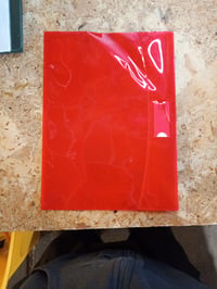 Viquel Strong Cover A4 plastične korice za bilježnice crvene boje s ojačanim hrptom — neispravno, djelomično funkcionalno: potrgan bočni dio (stanje: vidi drugu sliku) 3