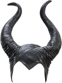 Maleficent Latex Szarvak - Halloween Női Jelmez Fejdísz 2