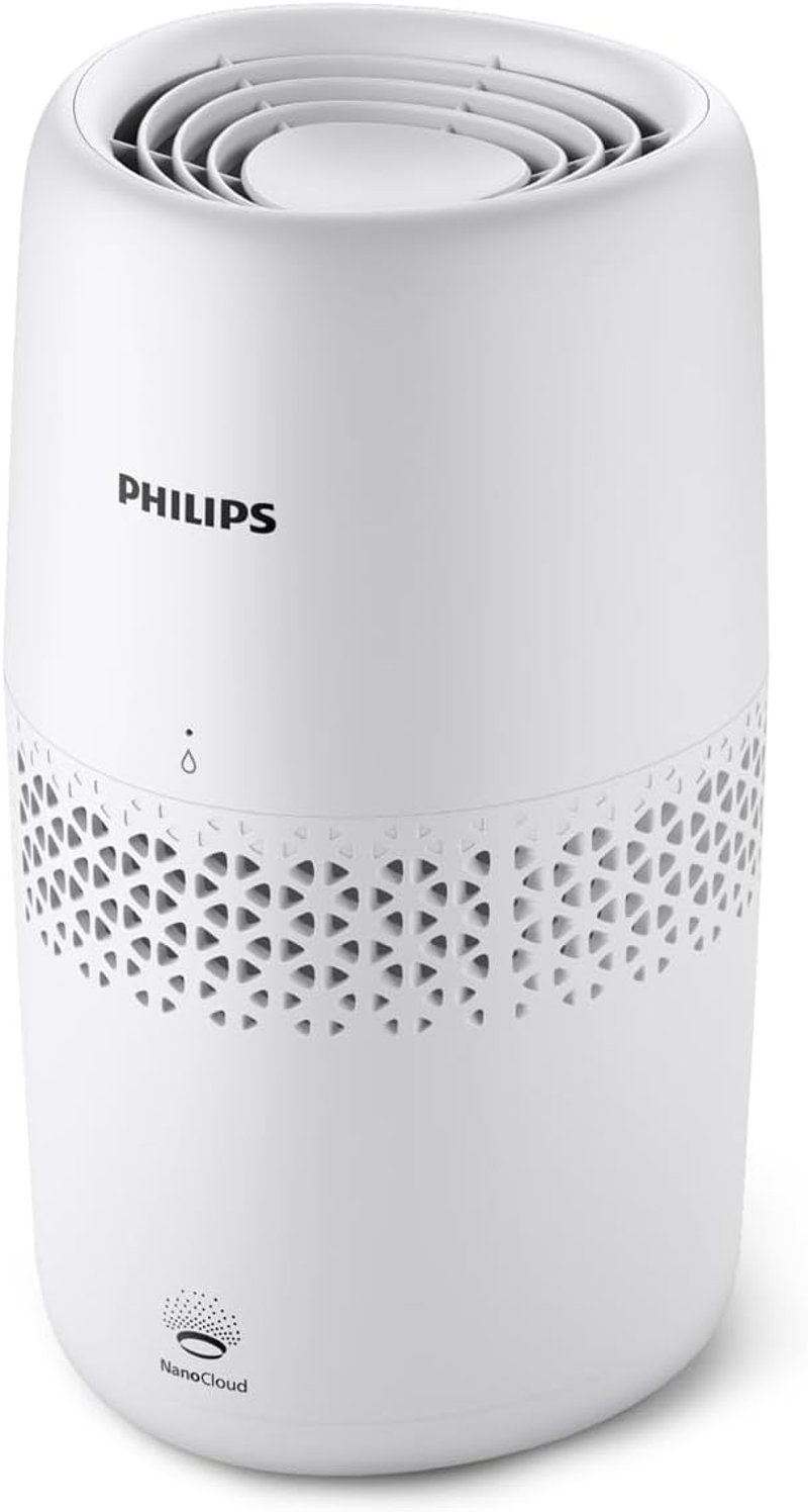 Philips Humidifier 2000 Series Párásító, 99,97%-kal Kevesebb Baktériummal, 2L Tartály, 31m² Helyiséghez, Ultra Csendes 32dB, Automata Kikapc