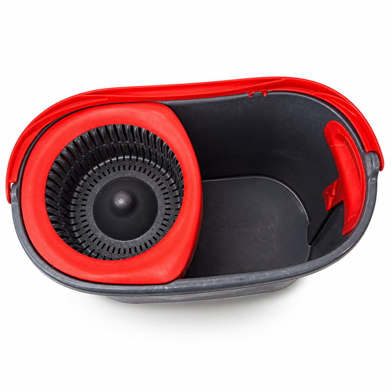 Felmosóvödör — Vileda Turbo 3in1 Deep Clean felmosó szett – mikroszálas fejjel, pedálos centrifugás vödörrel, 65-131 cm teleszkópos