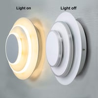 Lampop LED Fali Lámpa 15W - 350° Forgatható Alumínium Spotlámpa, 3000K Meleg Fehér Fény, 25000 Óra Élettartam, Nappali, Hálószoba, Lépcső, E 5
