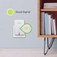 Zyxel NWD6605 Dual Band Vezeték Nélküli WiFi Jelerősítő - 802.11ac, 867 Mbps, Kétsávos, Access Point Mód, Otthoni és SOHO Használatra 6