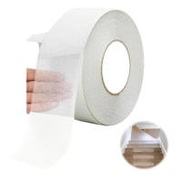 JHDZ Csúszásgátló Szalag 5cm x 10m - Átlátszó Vízálló Öntapadós Biztonsági Csík Lépcsőre, Fürdőszobába, Konyhába, Medencéhez 1