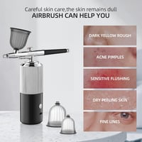 IeBilif Vezeték Nélküli Airbrush Készlet Kompresszorral - Hordozható, Újratölthető Festékszóró Körömdíszítéshez, Modellezéshez és Sütidekorá 9