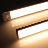 DA LIGHT USB-s mozgásérzékelős LED szekrényvilágítás, 20cm, 3000K meleg fehér, újratölthető 6