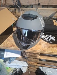 Westt Torque X felnyitható motoros bukósisak dupla plexivel, belső napszemüveggel, szürke, XL-es méret, ECE 22.06 tanúsított, használt 2