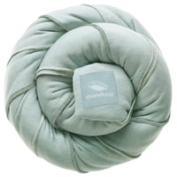 manduca Sling Rugalmas Babahordozó Kendő Újszülötteknek 3,5 kg-tól 15 kg-ig, Puha Bio Pamut Jersey Anyagból, Univerzális Méret, Menta Színbe 1