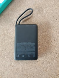 Baterie externă INIU 45W 10000 mAh cu cablu USB-C integrat, mini acumulator cu încărcare rapidă — urme de uzură pe carcasă (stare: vezi a doua imagine) 3